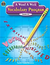 A Word A Week Vocabulary Program