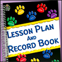 Paw Prints Lesson Plan and Record Book