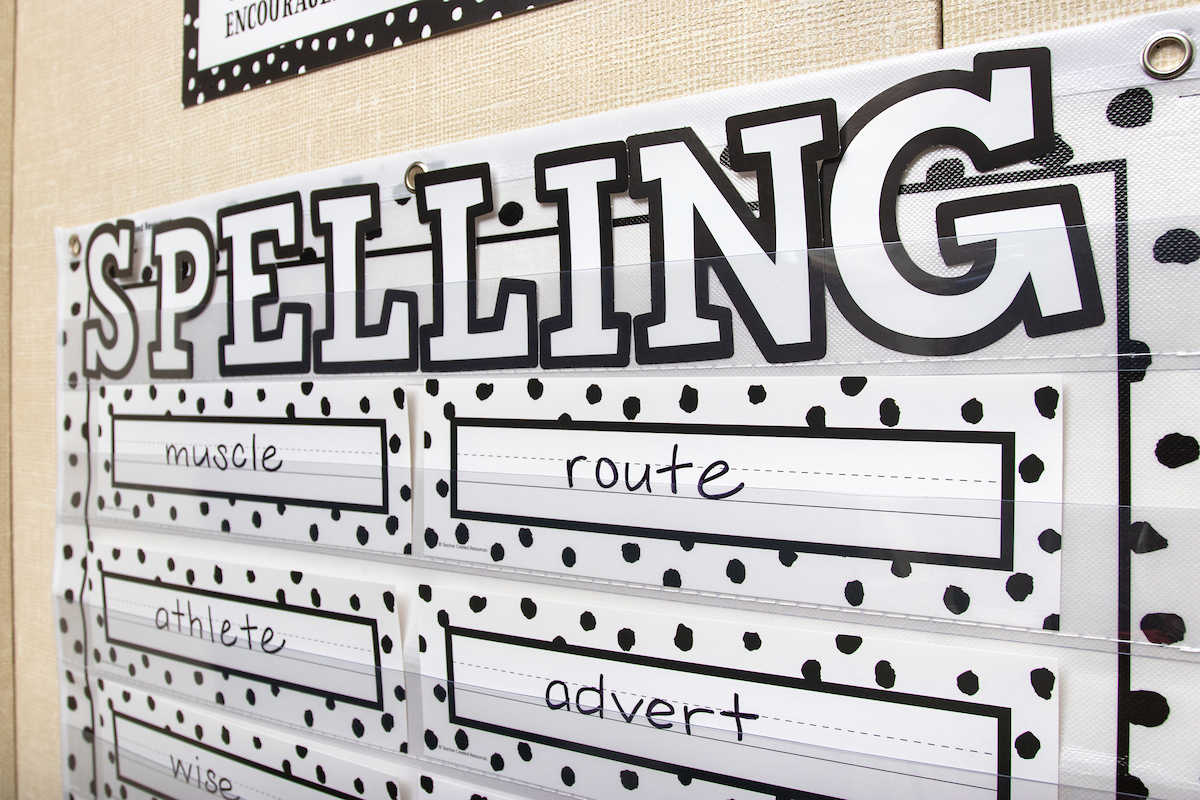 Spelling Wall
