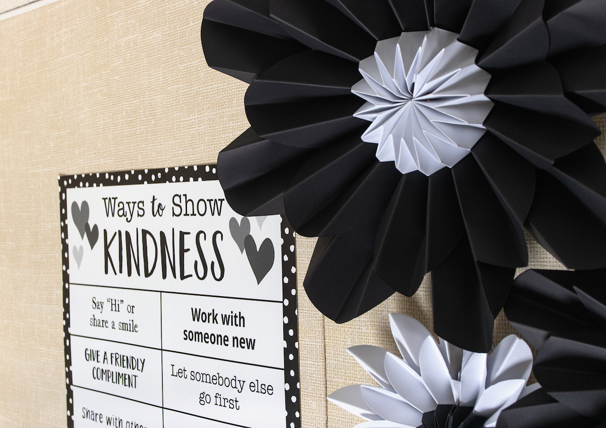 Ways to Show Kindness Poster