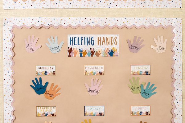 Helping Hands Wall