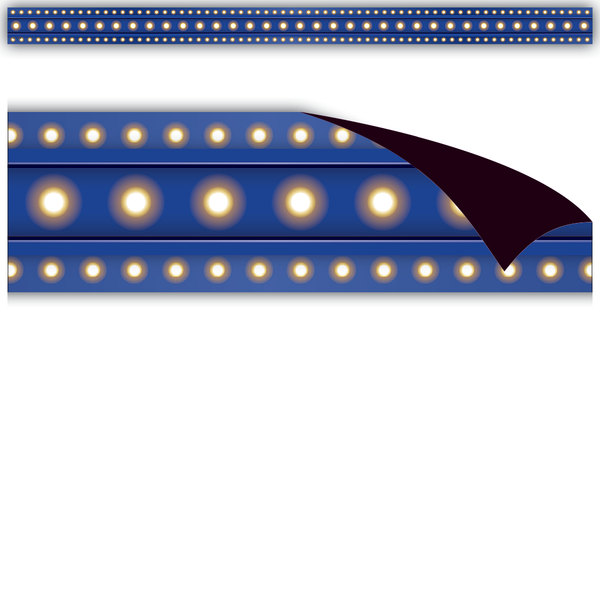 Dark Blue Marquee Magnetic Strips