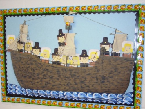 Mayflower Bulletin Board