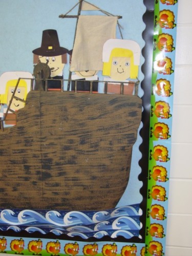 Mayflower Bulletin Board