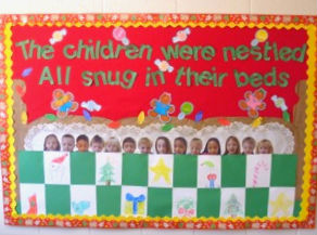 Trendy christmas bulletin board ideas The Night Before Christmas Bulletin Board Teacher Created Tips