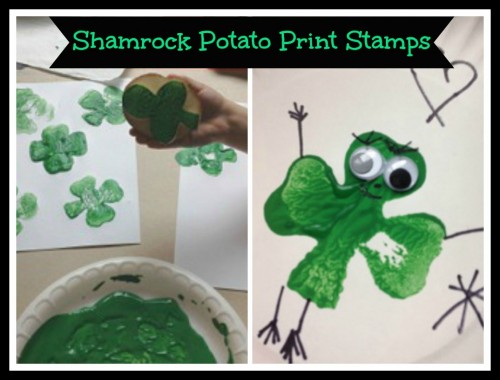 Shamroc kPotato Print Stamps-Teacher Created Resources