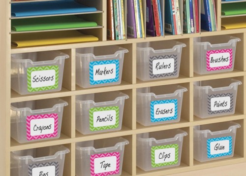 Chevron Name Tags - Teacher Created Resources