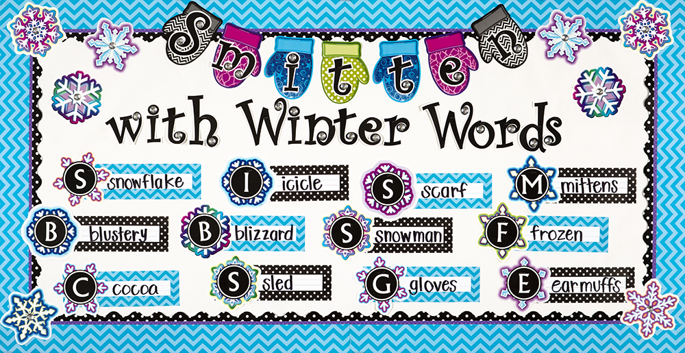 Teacher Resource 12 Two-Sided Snowmen Bulletin Board Accents 5" 