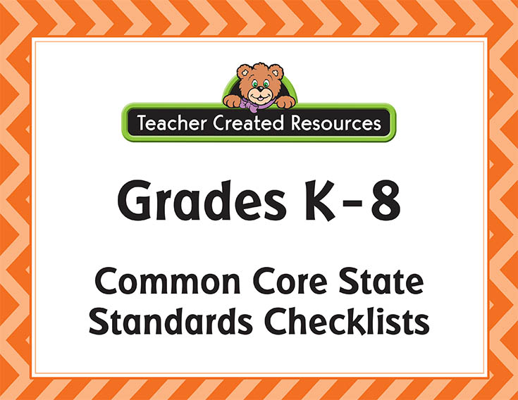 Free Downloadable Common Core Checklists