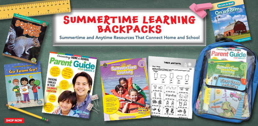 Summertime Learning Backpacks