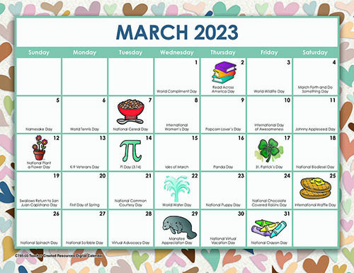 March Calendar