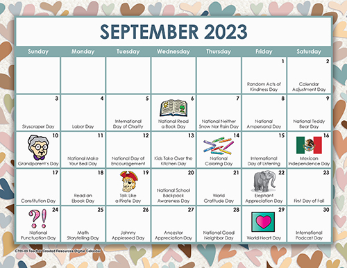 September Calendar