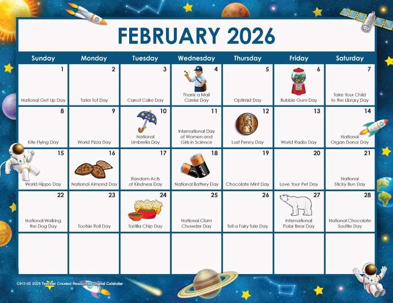 February Calendar