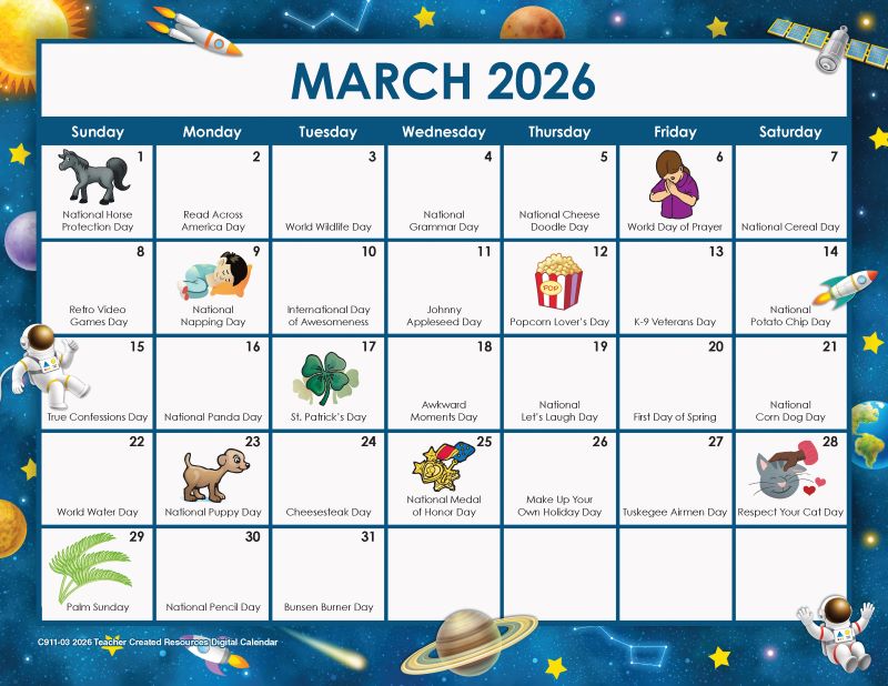 March Calendar