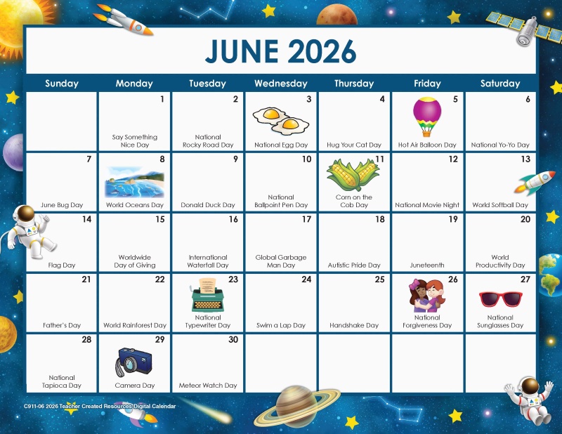 June Calendar