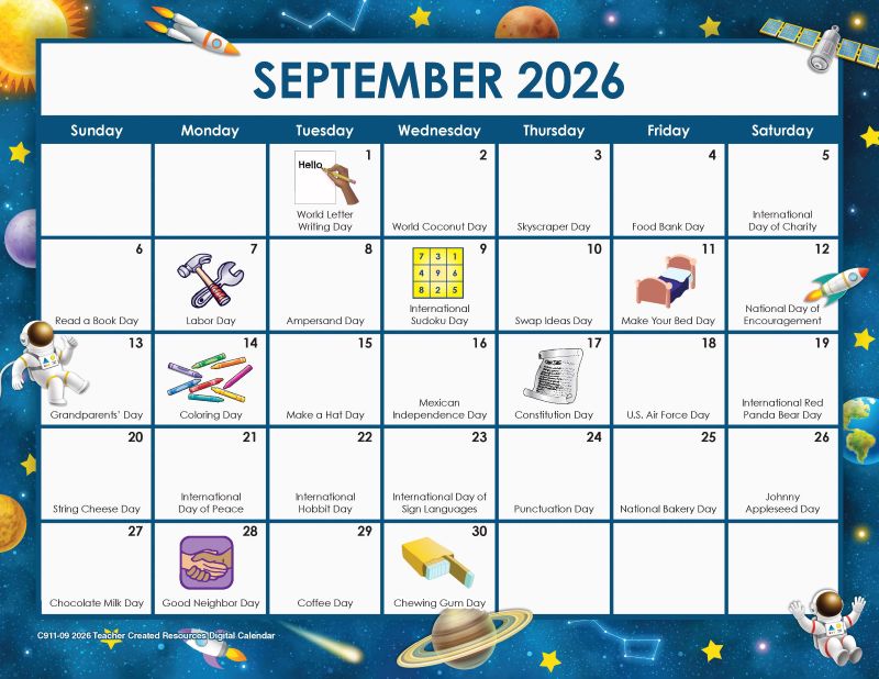 September Calendar