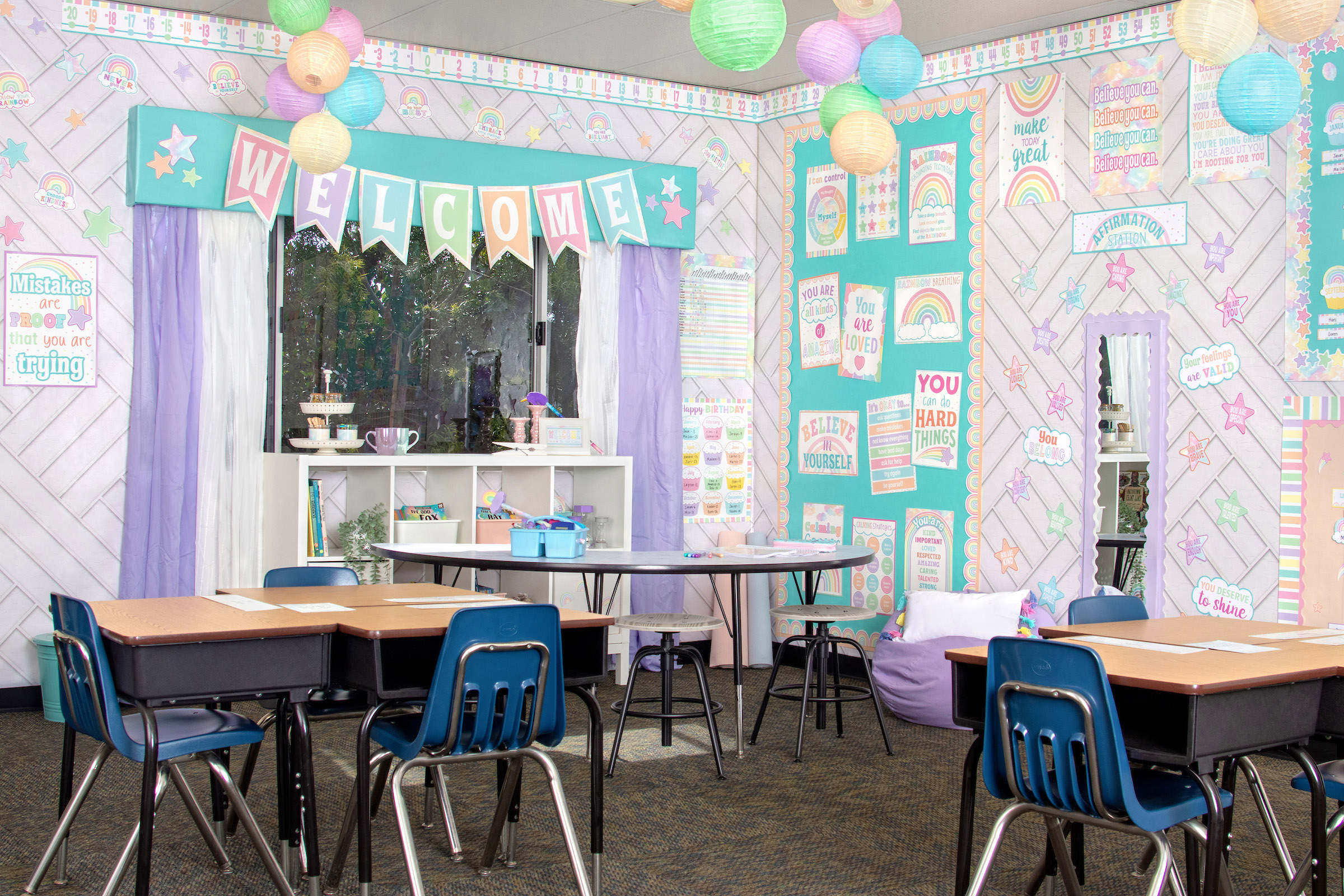 Pastel Pop Classroom « Classroom Decorations | Teacher Created Resources