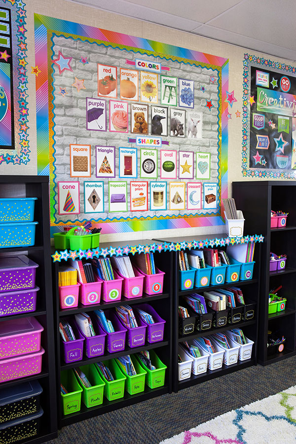 Colorful Vibes Classroom Classroom Decorations Teacher Created 