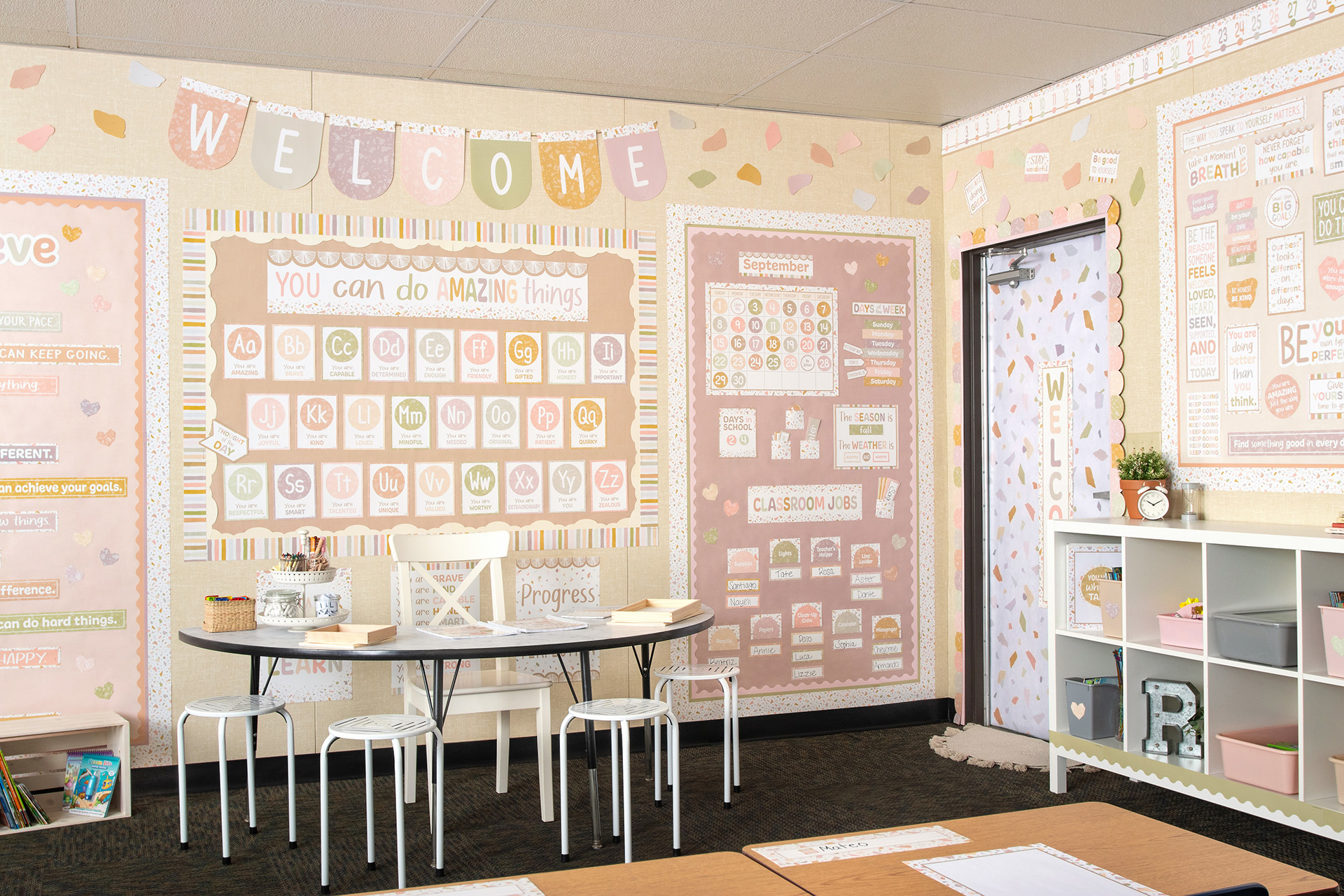 Terrazzo Tones Classroom « Classroom Decorations | Teacher Created ...