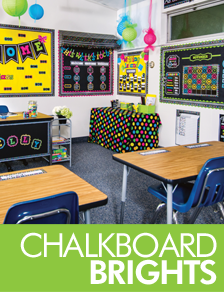 classroom decorations chalkboard brights teacher decoration themes themed teachers teachercreated decor classrooms grade created resources neon