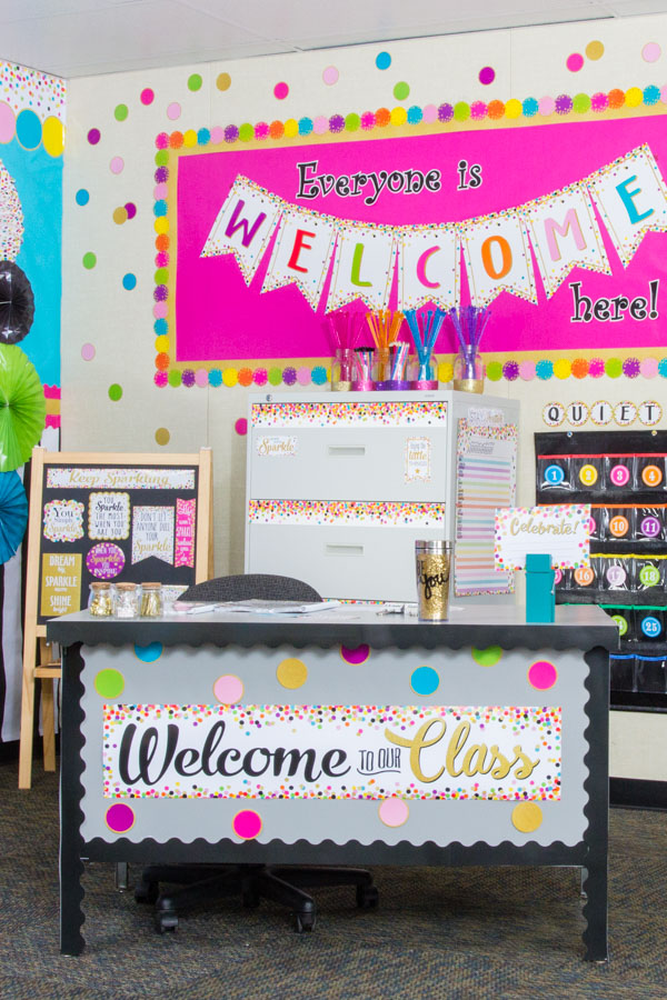 Colorful Confetti Classroom Decor: Transform Your Learning Space – Decor