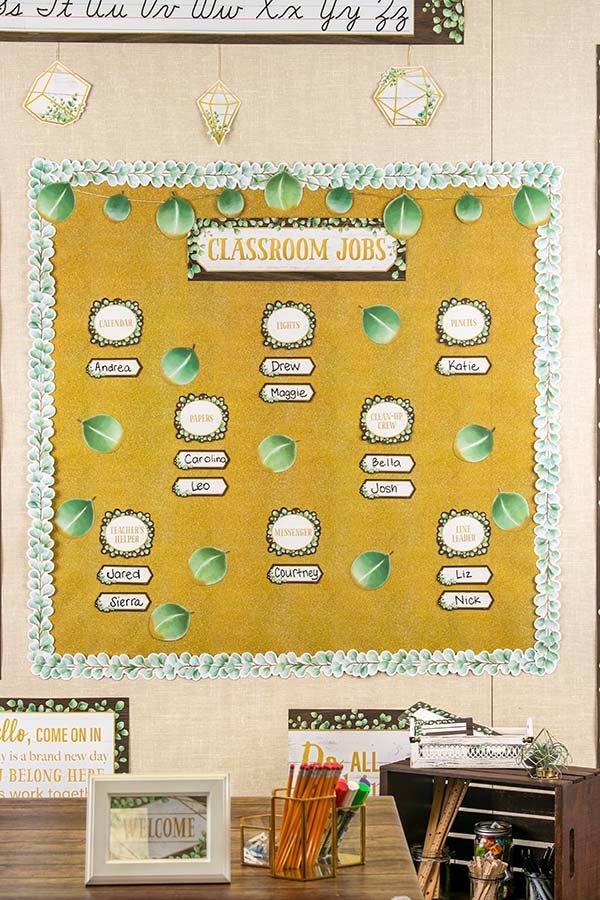 Eucalyptus Classroom « Classroom Decorations | Teacher Created Resources