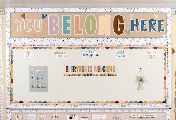 You Belong Here Wall