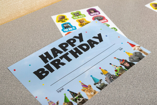 Happy Birthday Signed