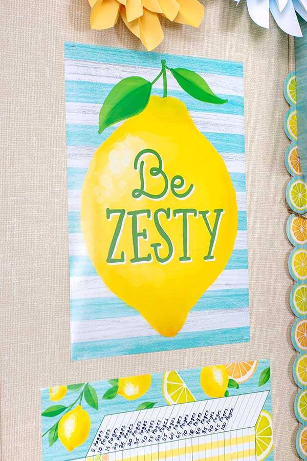 Be Zesty Board