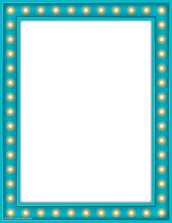 Light Blue Marquee Magnetic Strips - TCR77307, Teacher Created Resources