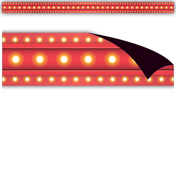 Red Marquee Magnetic Strips