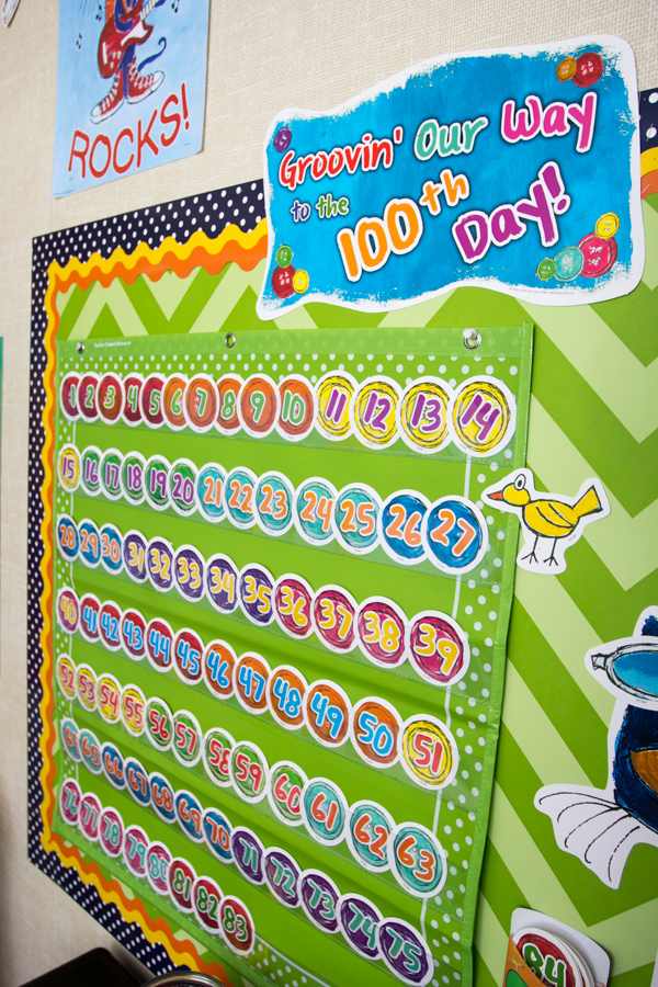 100 Days Bulletin Board