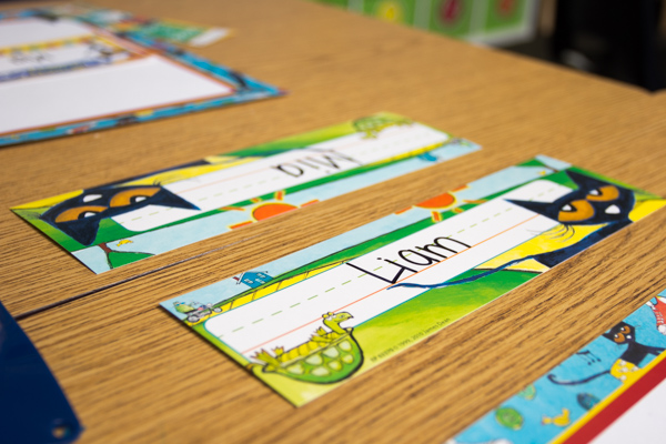 Pete the Cat Nameplates