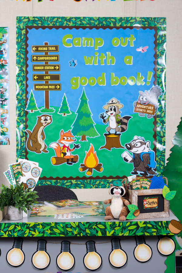 Camp Out Bulletin Board
