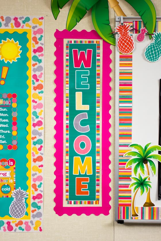 Tropical Punch Welcome Banner