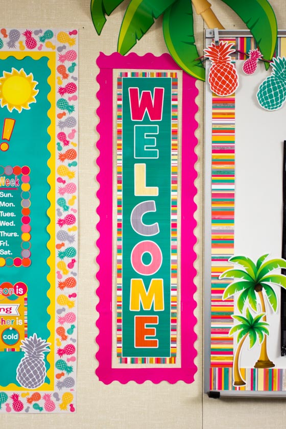 Tropical Punch Welcome Banner