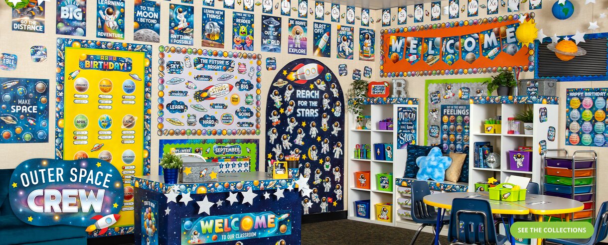 Outer Space Crew Classroom